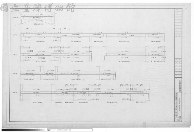 大樓配筋詳圖藏品圖，第1張