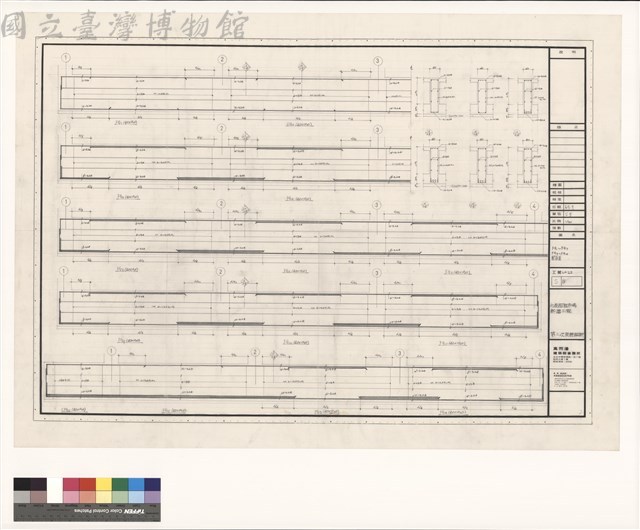 FG1~FG7
FG9~FG14
配筋圖藏品圖，第1張
