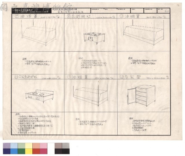 貳層中菜餐廳廚房設備藏品圖，第1張