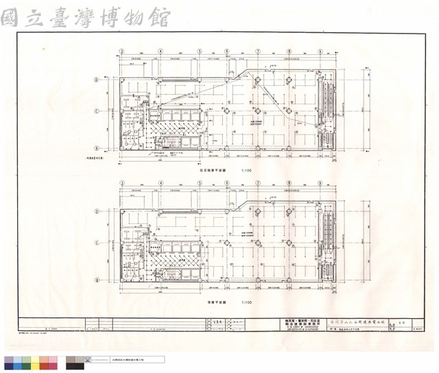 伍~柒層電氣設備工程平面圖藏品圖，第1張