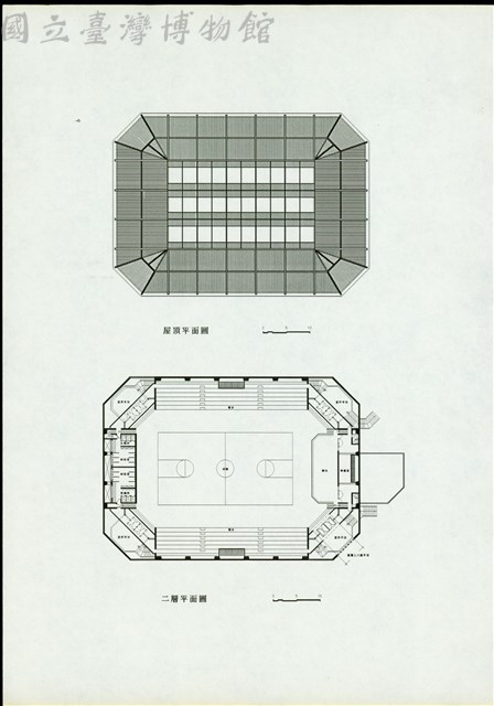 二層平面圖、屋頂平面圖藏品圖，第1張