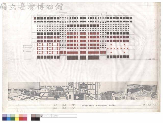 東側立面藏品圖，第1張