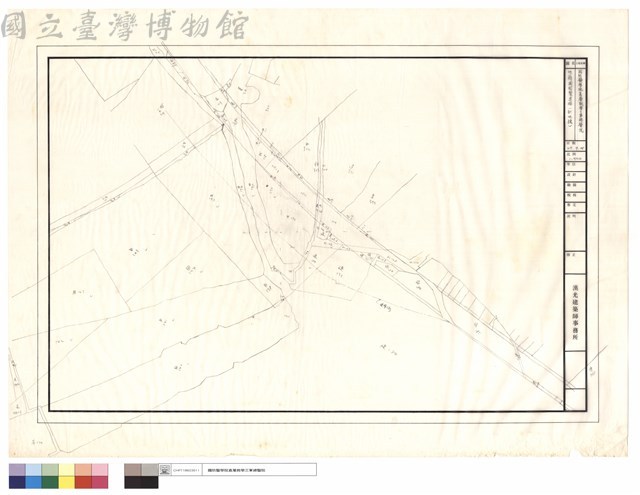 地籍圖閱覽速描(新地號)藏品圖，第1張