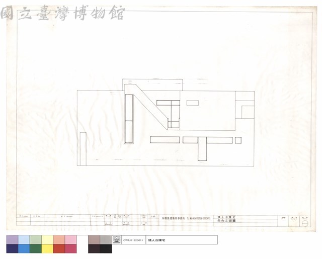 西向立面圖藏品圖，第1張