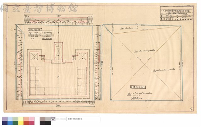 基地,一樓建築面積算定圖表藏品圖，第1張