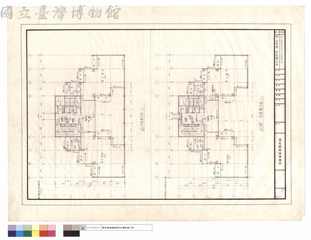 肆~拾壹、拾貳層平面藏品圖，第1張