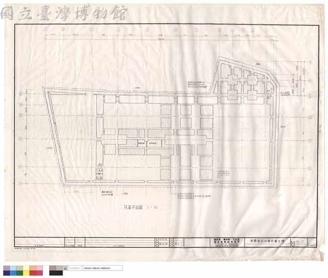 筏基平面圖藏品圖，第1張