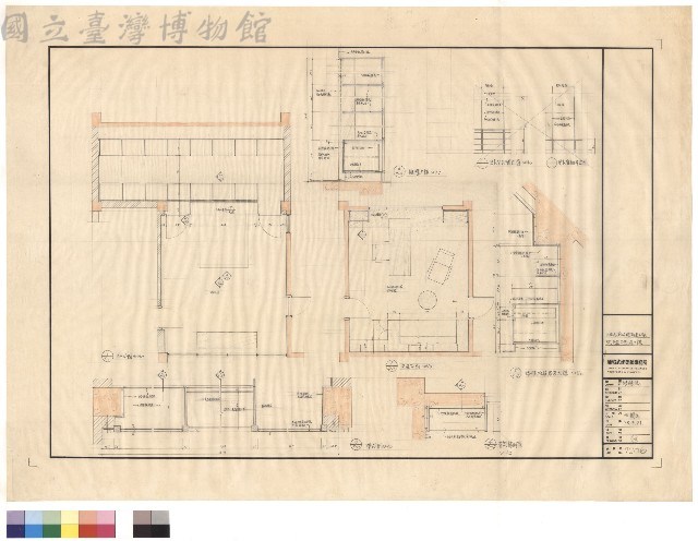 3F夾層平面及大樣藏品圖，第1張
