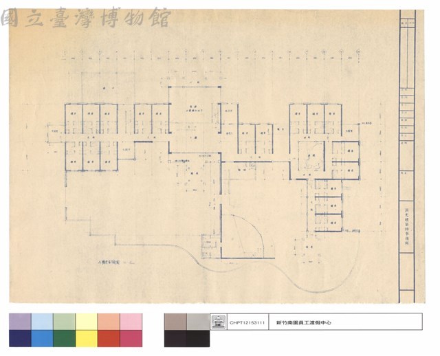 A棟壹層平面圖藏品圖，第1張