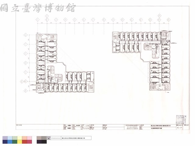 拾伍樓風管配置平面圖藏品圖，第1張
