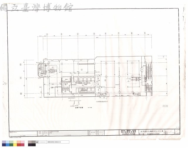 第三層防排煙設備系統平面圖藏品圖，第1張