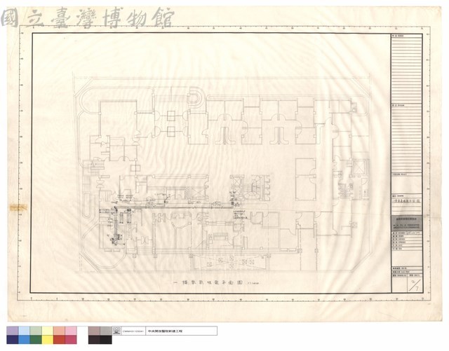 一樓氧氣吸氣平面圖藏品圖，第1張