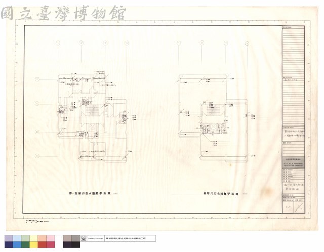 參～柒層汙廢水透氣平面圖藏品圖，第1張
