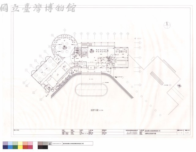 貳樓電視,資訊設備平面圖藏品圖，第1張