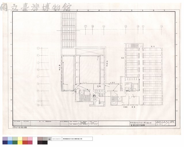 伍層弱電平面圖藏品圖，第1張