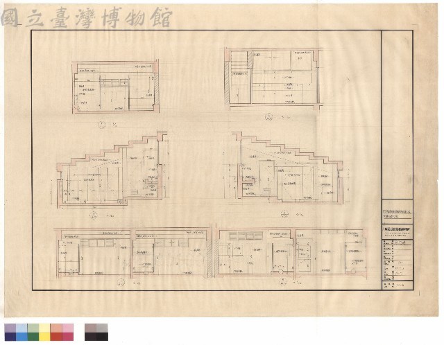 甲棟浴廁立面藏品圖，第1張