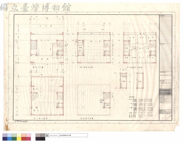 各層平面藏品圖，第1張