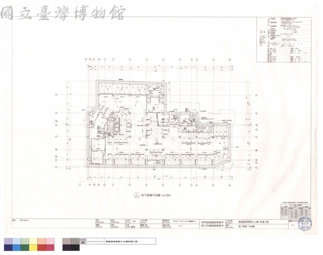 地下陸層平面圖藏品圖，第1張