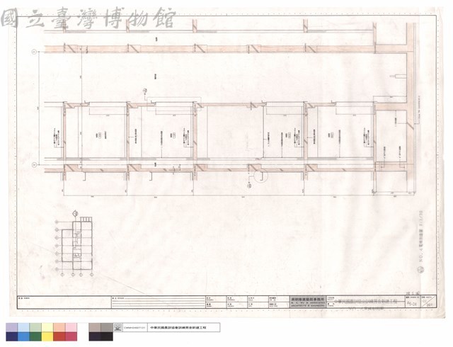 NO.4電梯剖面圖藏品圖，第1張