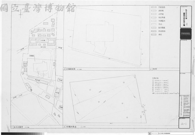 位置圖、地籍套繪圖基地面積示意圖藏品圖，第1張