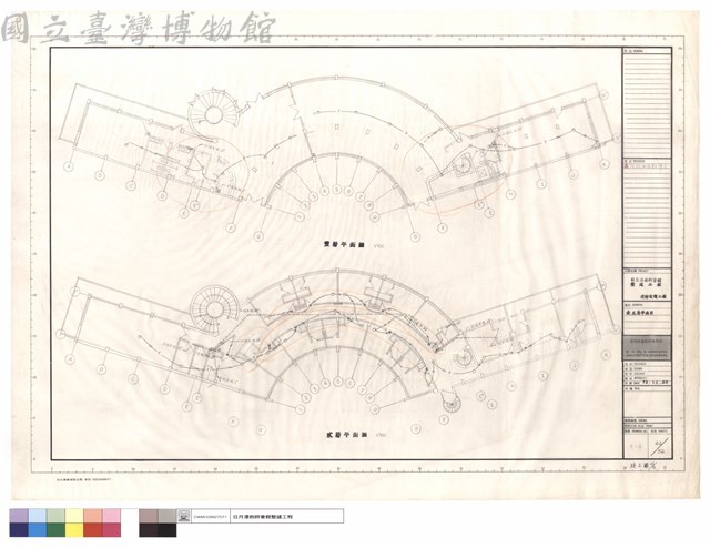 壹,貳層平面圖藏品圖，第1張