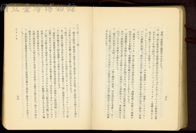 第二十三章鐵骨工事(P78-79)藏品圖，第1張