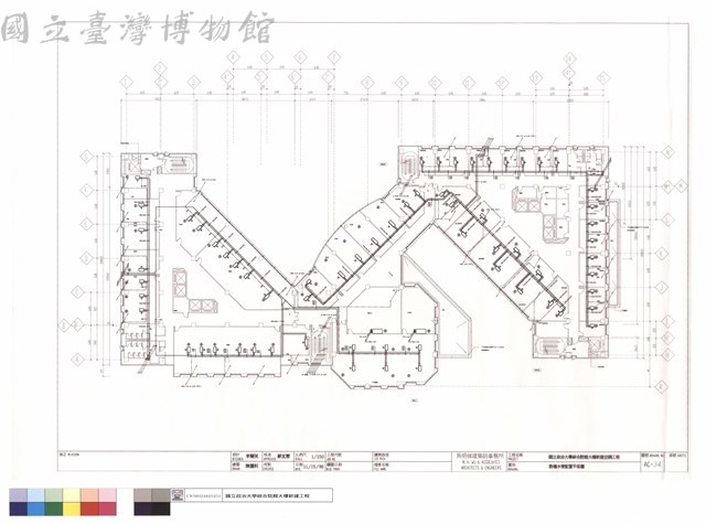 陸樓水管配置平面圖藏品圖，第1張