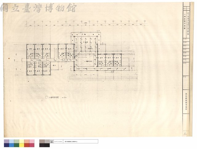 A棟貳層平面圖藏品圖，第1張