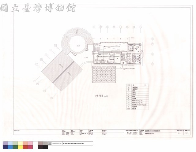 參樓廣播設備平面圖藏品圖，第1張