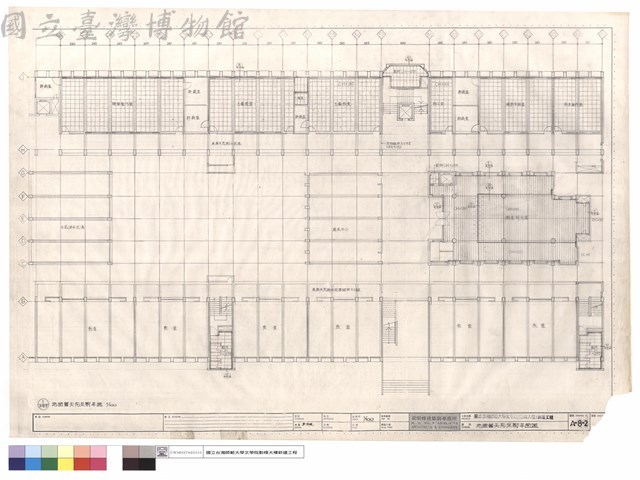 地面層天花反射平面圖藏品圖，第1張