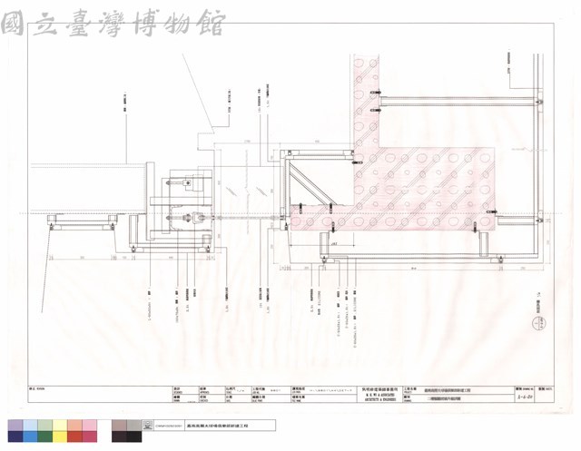 二樓餐廳玻璃外牆詳圖藏品圖，第1張