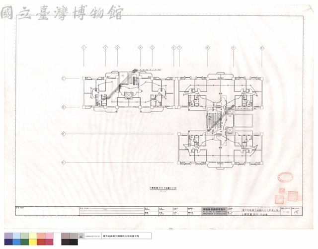 D棟貳層消防平面圖藏品圖，第1張