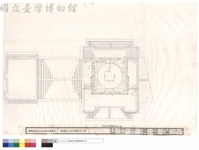 屋頂層消防火警設備平面圖藏品圖，第1張