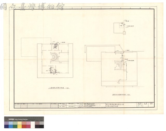 冷熱水系統平面图藏品圖，第1張