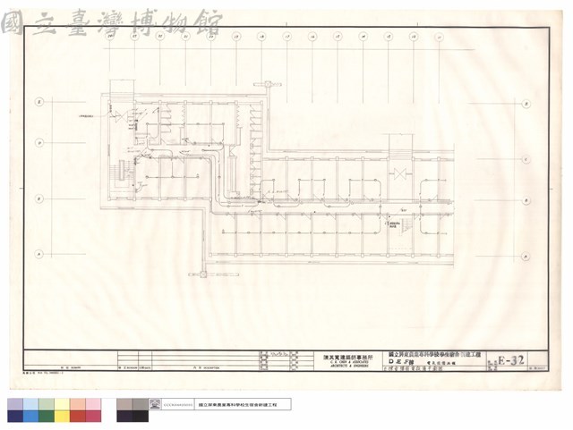 E棟壹樓弱電設備平面圖藏品圖，第1張