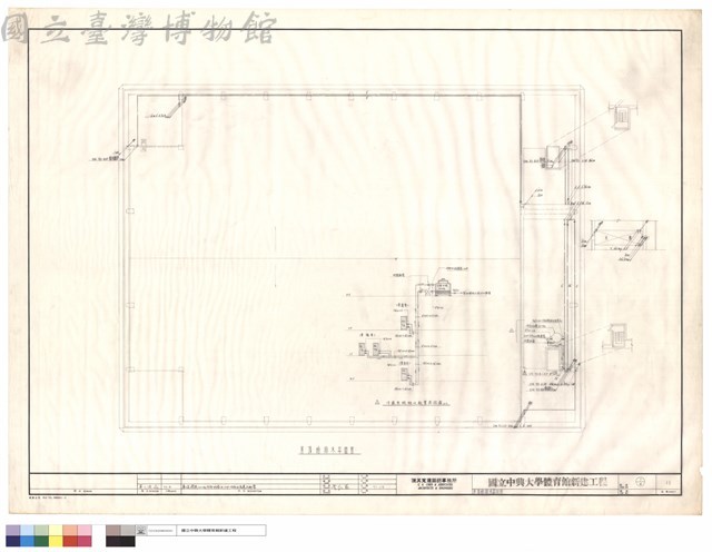 屋頂給排水平面圖藏品圖，第1張