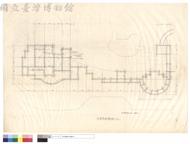 基礎結構平面藏品圖，第1張