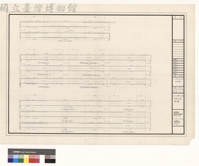 B17,G2.G3,G4,G5,G5' 粱配筋圖藏品圖，第1張
