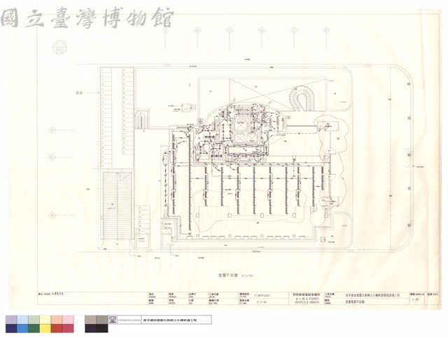 壹層電燈平面圖藏品圖，第1張