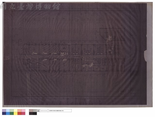 五層平面圖(B)藏品圖，第1張