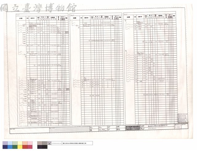 照明負載表(二十八)藏品圖，第1張