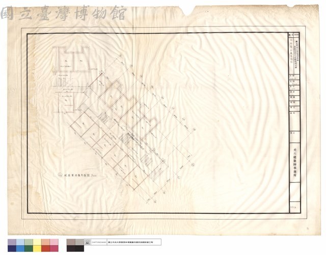 地面層結構平面圖藏品圖，第1張