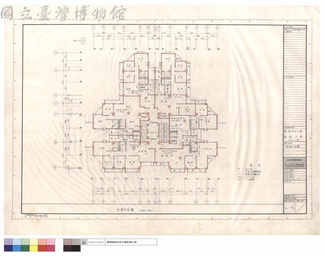 四層平面圖藏品圖，第1張