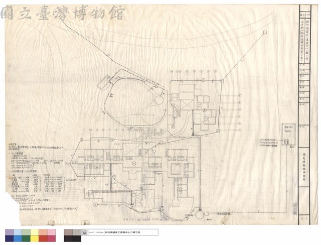 全區給水配管設備平面圖(二期)藏品圖，第1張