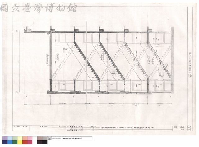 F梯剖面詳圖藏品圖，第1張
