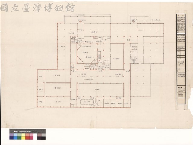 地下二層標示牌位置圖藏品圖，第1張