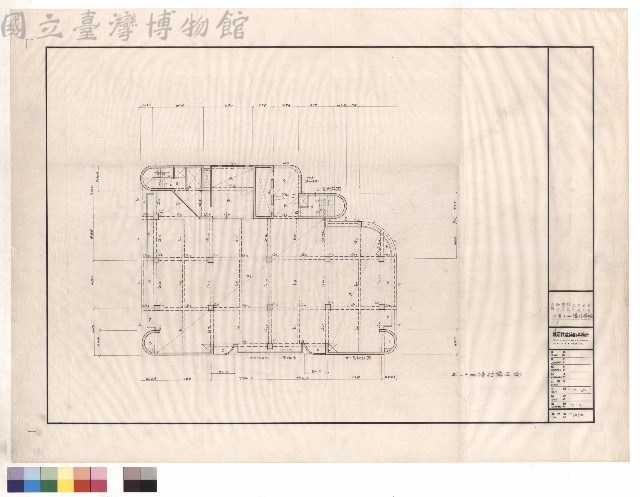 三至十四樓結構平面藏品圖，第1張