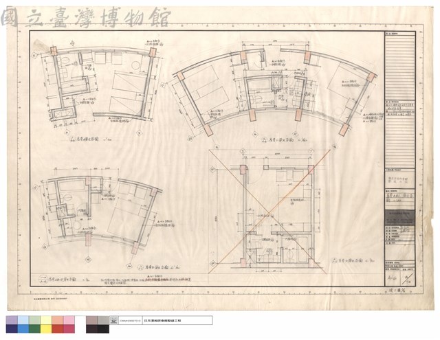 客房A,B,C單元平面藏品圖，第1張