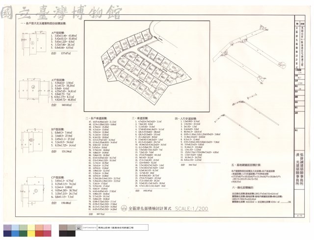 全區綠化面積檢討計算式藏品圖，第1張