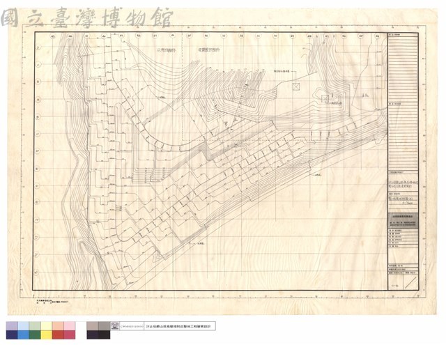 整地後地形圖(A)藏品圖，第1張